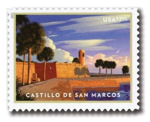 Castillo de San Marcos – Priority Mail - American Landmarks - Scott# 5554 - Picture 1 of 1