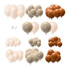 104 Stck. Ballons Latexballons verschiedene Farben Dekorationen für Ballonbogen für