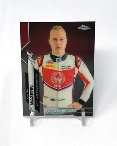 2020 Topps Chrome Formula 1 Nikita Mazepin Portrait Card F2 Hitech 57