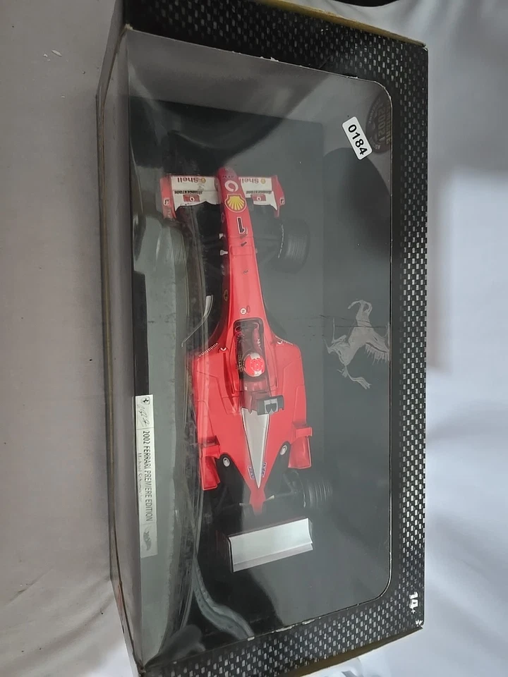 HotWheels 54643 "2002 Ferrari Premiere "M.Schumacher #1" 1:18 Sigillata  - Immagine 1 di 4