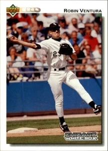 Robin Ventura 1992 Upper Deck MLB #263 Baseball Card Chicago White Sox - Picture 1 of 2
