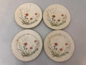 Set of (4) - Mikasa Fine Ivory Margaux - 8 1/4" Salad Plates - S1 - Picture 1 of 6