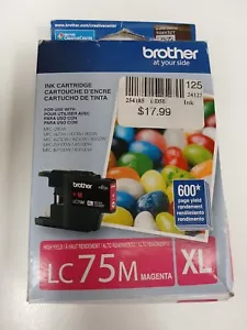 Brother LC75M XL cartuccia di inchiostro magenta EXP. 10/2023 - Foto 1 di 3