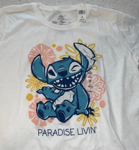 Disney Stitch Paradise Livin Unisex Shirt Size L New With Tags - Picture 1 of 3
