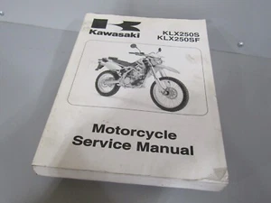2009 KAWASAKI KLX250S KLX250SF OEM SERVICE MANUAL 99924-1393-02 - Picture 1 of 4