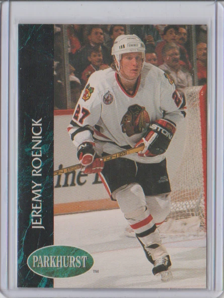 1992-93 Parkhurst #31 Jeremy Roenick Chicago Blackhawks - Image 1 of 1