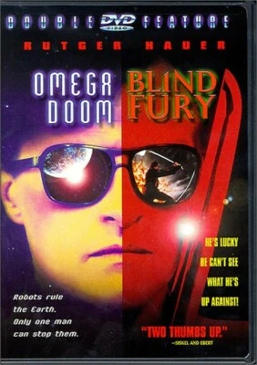 Omega Doom / Blind Fury (DVD, 2000, WS/CC) New, A Rutger Hauer Double Feature  - Image 1 of 2