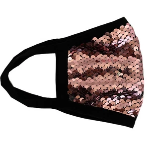 Glitter Sequins Washable Breathable Reusable Mouth Protection Face Covering - Picture 1 of 9