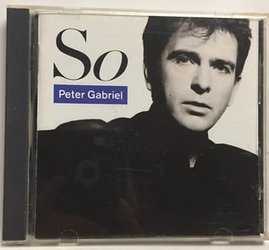 Peter Gabriel - So (CD, 1986, Geffen, 1st Edition) 9 24088-2, JAPAN PRESS, RARE! - Picture 1 of 21
