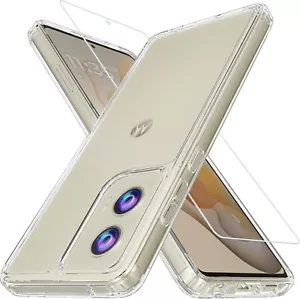 For Motorola Moto G Stylus 5G 2024 Case w/ Tempered Glass Screen Protector Cover - Picture 1 of 6