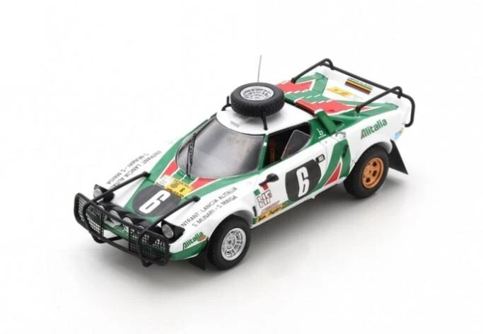 Spark Model 1:43 s9086 Lancia Stratos "Alitalia" #6 Rally Safari 1976 Munari NEW - Immagine 1 di 1