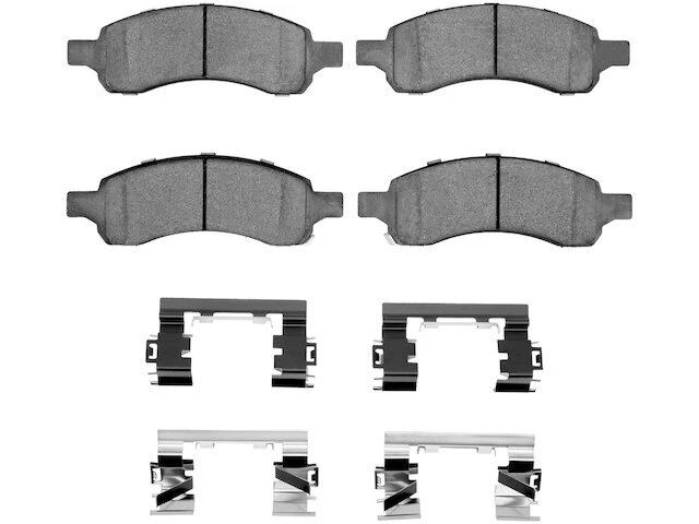 Juego de pastillas de freno delanteras para GMC Acadia 2007-2016 2011 2014 2012 2010 2008 KC123XV Foto 1 de 1