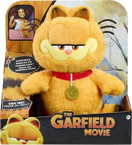Goliath The Garfield Movie Garfield 10" Plush Dancing to "Good Life" with Music - Picture 1 of 7