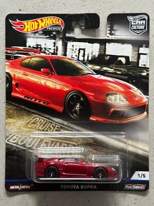 2019 Hot Wheels Premium Cruise Boulevard TOYOTA SUPRA Car Culture MK4 - Picture 1 of 3
