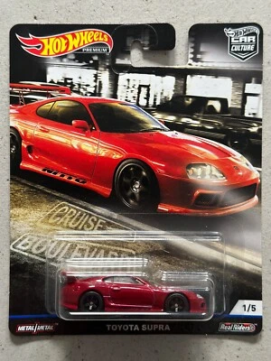 Toyota Supra Car Culture MK4 2019 Hot Wheels Premium Cruise Boulevard Foto 1 de 3