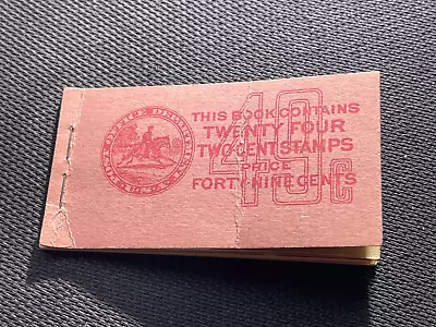 U.S. Scott #BK81 George Washington Red Booklet with 9 Stamps MNH - Image 1 of 4