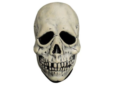 Don Post Antique Skull Mask Vinyl Halloween Horror Collectible Skeleton Costume - Image 1 of 3