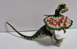 1993 KENNER JURASSIC PARK DINO SCREAMS JP11 DILOPHOSAURUS W STRIKING JAW READ!! - Picture 1 of 10