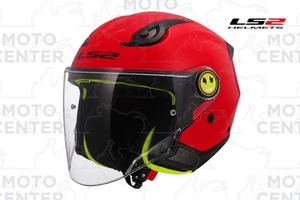 CASCO BAMBINO LS2 OF622 NEW FUNNY II ROSSO LUCIDO TAGLIA L (51-52 Cm.) - Bild 1 von 2