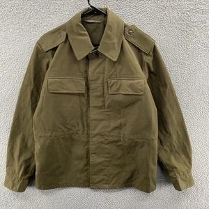 VINTAGE Slowenische Militär Feldjacke Herren Medium Grün Utility Baumwolle - Bild 1 von 13