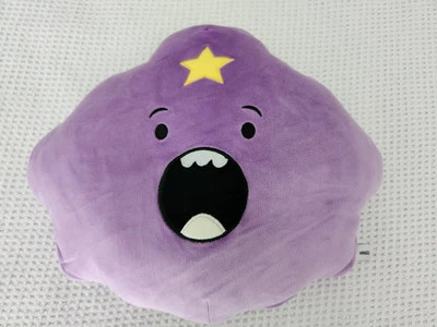 Miniso Lumpy Space Princess Plush Adventure Time 16" Purple Cloud Yellow Star  - Image 1 of 4
