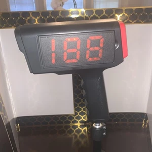 Baseball Radar Gun, LED+LCD Large Display, Speed Sensors with Adjustable Tripod - Picture 1 of 7