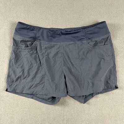 Шорты женские Mountain Hardwear XL синие Dynama эластичные для пеших прогулок на открытом воздухе - Изображение 1 из 4