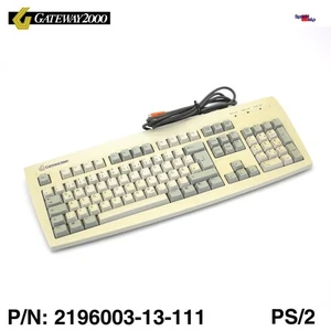 Gateway 2000 2196003-13-111 Ps/2 Keyboard German De Qwertz Computer 7 - Picture 1 of 6