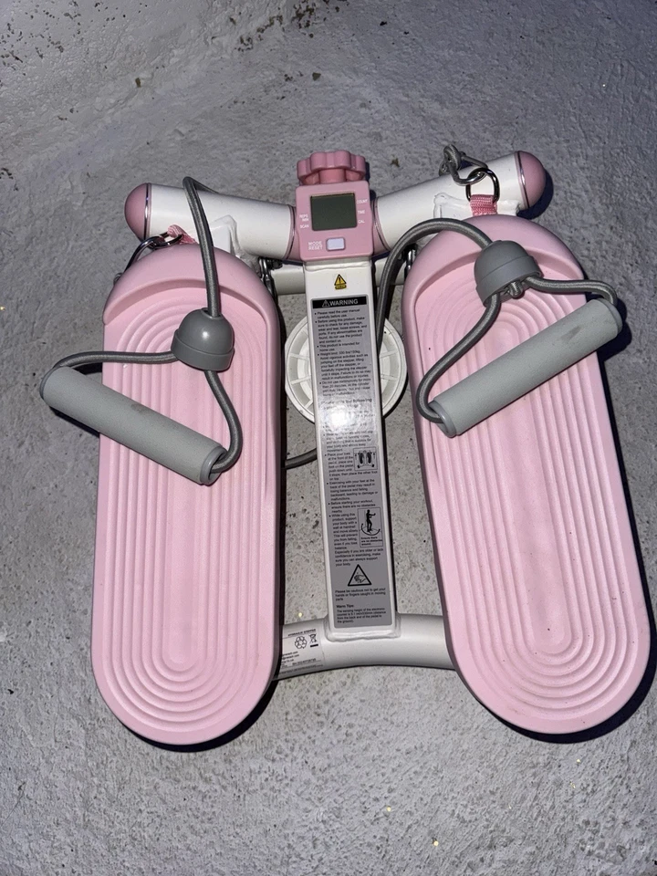 Compact & Lightweight Mini Stair Stepper with Anti-Slip Footplates & Bands - Image 1 of 1