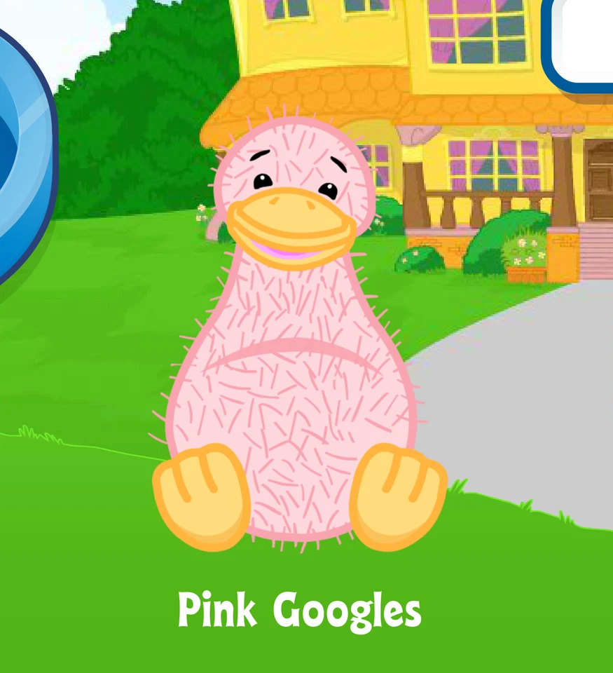 Webkinz Pink Googles Virtual PET Adoption Code Only Messaged Webkinz Googles Pet - Image 1 of 1