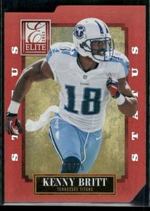 2013 Panini Elite #96 Kenny Britt Red Status Die Cut #/25 - Picture 1 of 2