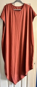 Fabuloso Maxi Vestido Universal Estándar Terracota Talla XL (26/28) - Imagen 1 de 4