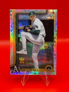 Logofractor cromado Topps 2025 - Mason Miller #142 - Imagen 1 de 3