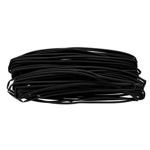 Tubo termoretraibile, ID 1/8 di pollice lungo 98 piedi rapporto 2:1, nero - Foto 1 di 7