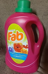 Fab Exquisites 88 Loads Wildflower Medley Flower Showers Laundry Detergent 134oz - Picture 1 of 1