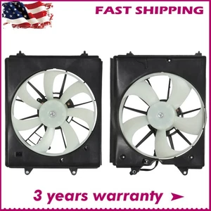 Juego de ventilador condensador radiador ventilador de refrigeración apto para Honda Odyssey 2011-2016 con aire acondicionado - Imagen 1 de 8