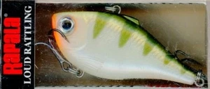 RAPALA LAUT KLAPPERND HART VIBRIEREND RPR06 GELB BARSCH 2 1/2" KÖRPERKÖDER - Bild 1 von 2