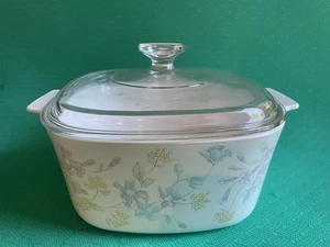 Cazuela Corning Ware Pastel Bouquet A-3-B 3 litros con tapa Pyrex A9C - Imagen 1 de 3
