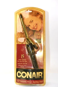Conair 1/2" Instant Heat Styling Iron Vintage 2004 NIB Hair Curls Style - Picture 1 of 2