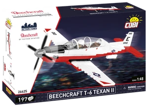 Cobi Blocks #26625 Beechcraft T-6 Texan II Turboprop Red/White - Picture 1 of 1