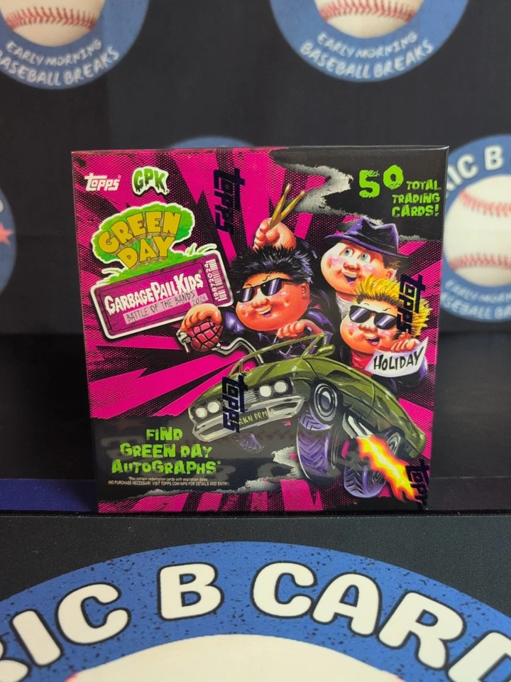 2024 TOPPS GARBAGE PAIL KIDS Green Day Battle of the Bands GPK Box - Image 1 of 1