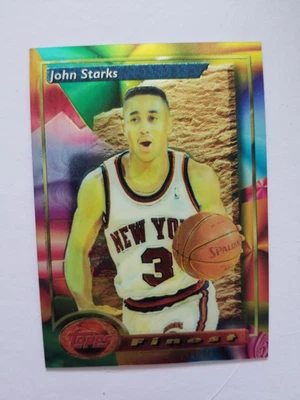 John Starks 1993-94 Finest #194 New York Knicks Foto 1 de 2