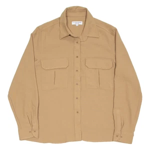 Camisa Lisa Marrón De Manga Larga Para Mujer U.S. POLO ASSN Talla L - Imagen 1 de 6
