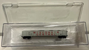 Roundhouse N Scale Wisconsin Central 50' Mill Gondola Car #55166 - Picture 1 of 4