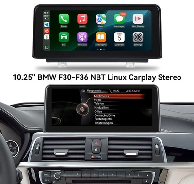ICOLINK CarPlay Multimedia GPS Linux Touch Screen For BMW 3/4er F30 F31 F32 F33 F36 Navi