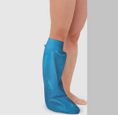 NEW Bloccs Adult Short Leg Waterproof below knee REUSABLE! WOUND PROTECTOR