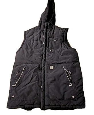 Colete com capuz Nike Jordan Jumpman masculino GG alto preto inverno (sem mangas) - Imagem 1 de 4