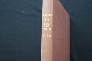 1955 HARVARD FOOTBALL PROGRAMS - BOUND VOLUME - TED KENNEDY - KD 9572 - Picture 1 of 14