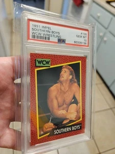 Southern Boys 1991 Impel WCW Wrestling Steve Armstrong PSA 10 POP 1 RARE - Bild 1 von 2