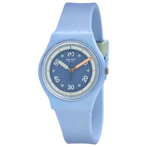 Swatch Frozen Waterfall Quartz Blue Dial Ladies Watch SO31L100 - Picture 1 of 3